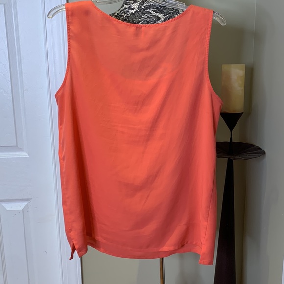 EUC Anne Klein Salmon Minimalist Suit Top, 14 - Picture 3 of 6